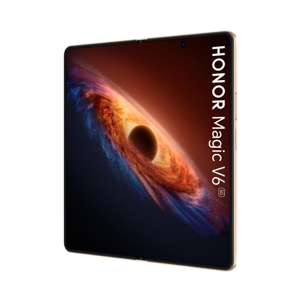 Magic V6 5G Foldable 512GB 16GB Ram Display Int. 7.95" / ext. 6.52" OLED Main Camera 50+50+64MP Double Selfie 20+20MP DaulSim (nano+eSim) MagicOS 10 (Android 16) Snapdragon 8 Elite Gen5. 6660mAh Gold - Foto 10