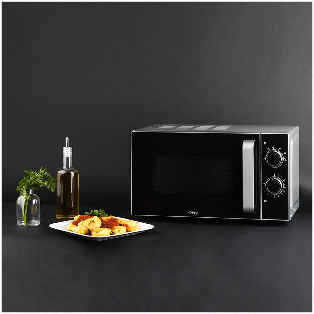 VIO4 Forno Microonde Capacità 20 Litri Potenza 700 Watt Colore Argento - Foto 5
