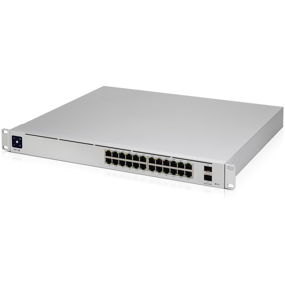 Switch dI Rete USW-PRO-24-POE Gestito L3 a 24 porte con 16 Porte 802.3at PoE+/ 8 porte 802.3bt PoE /2 Porte 10 GB SFP+ Argnto - Foto 1