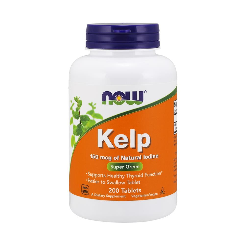 Kelp Natural Iodine 150mcg 200 Vtabs - Fonte Di Iodio - Foto 1