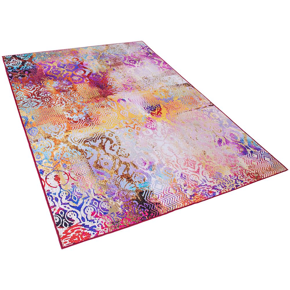 Tappeto A Pelo Corto Multicolore 140 X 200 Cm Isparta - Foto 1