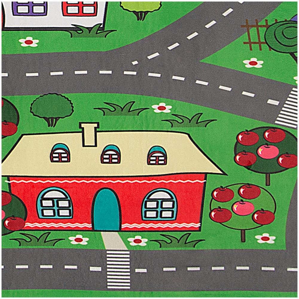 Tappeto Per Bambini Motivo Stradale 80 X 150 Cm Tutak - Foto 2