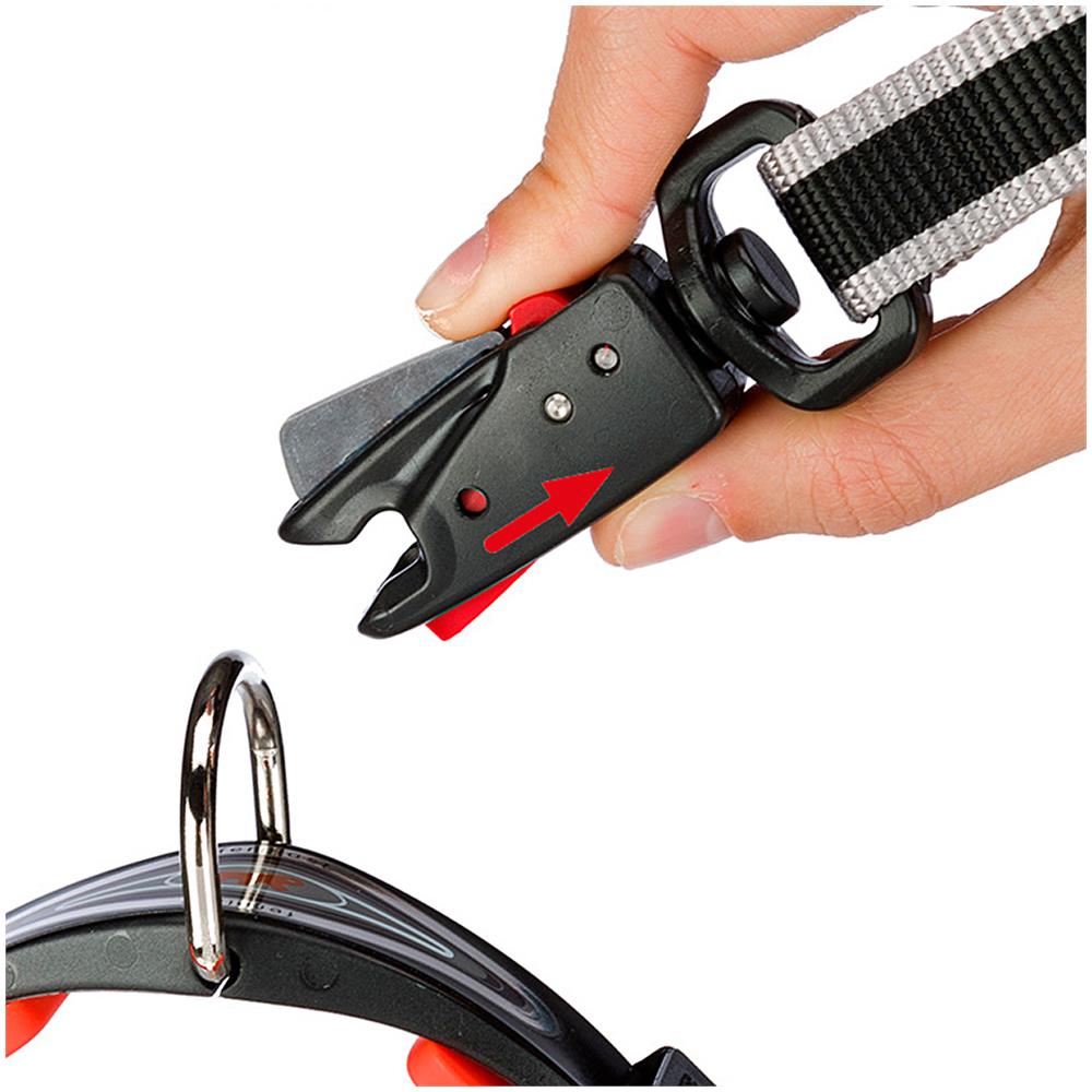 Guizaglio Per Addestramento Di Cani Ergofluo Ga15/200 Regolabile Con Impugnatura Imbottita - Foto 6