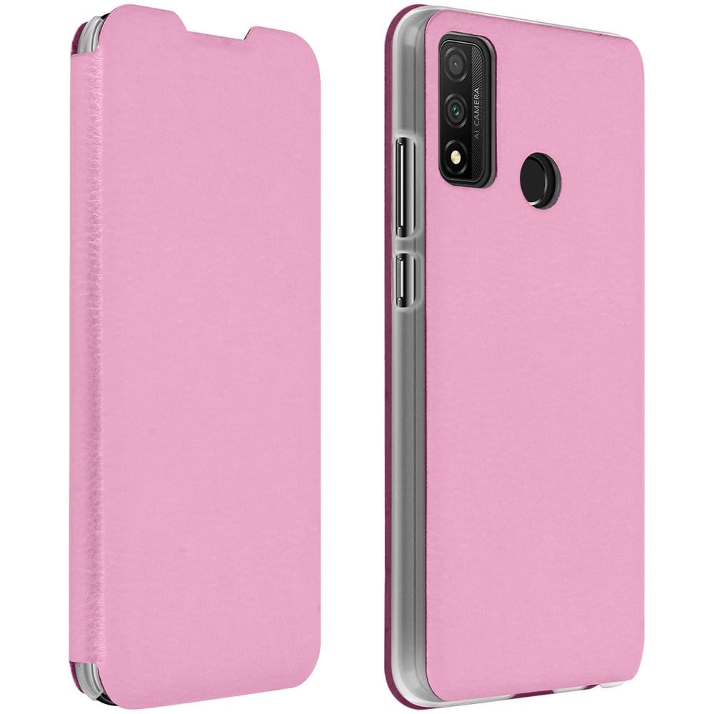 Custodia Huawei P Smart 2020 Portafoglio Flip Cover Sottilissimo - Rosa - Foto 1
