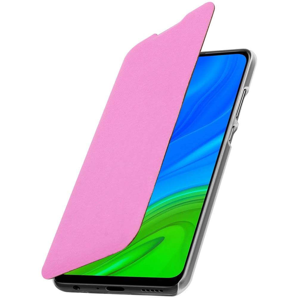 Custodia Huawei P Smart 2020 Portafoglio Flip Cover Sottilissimo - Rosa - Foto 5