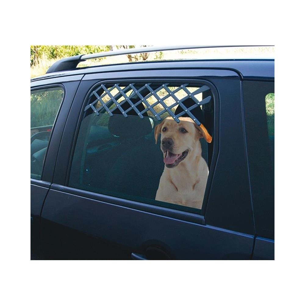 Griglia Di Aerazione Per Finestrino Auto Post. X Trasporto Sicurezza Cani Gatti - Foto 1