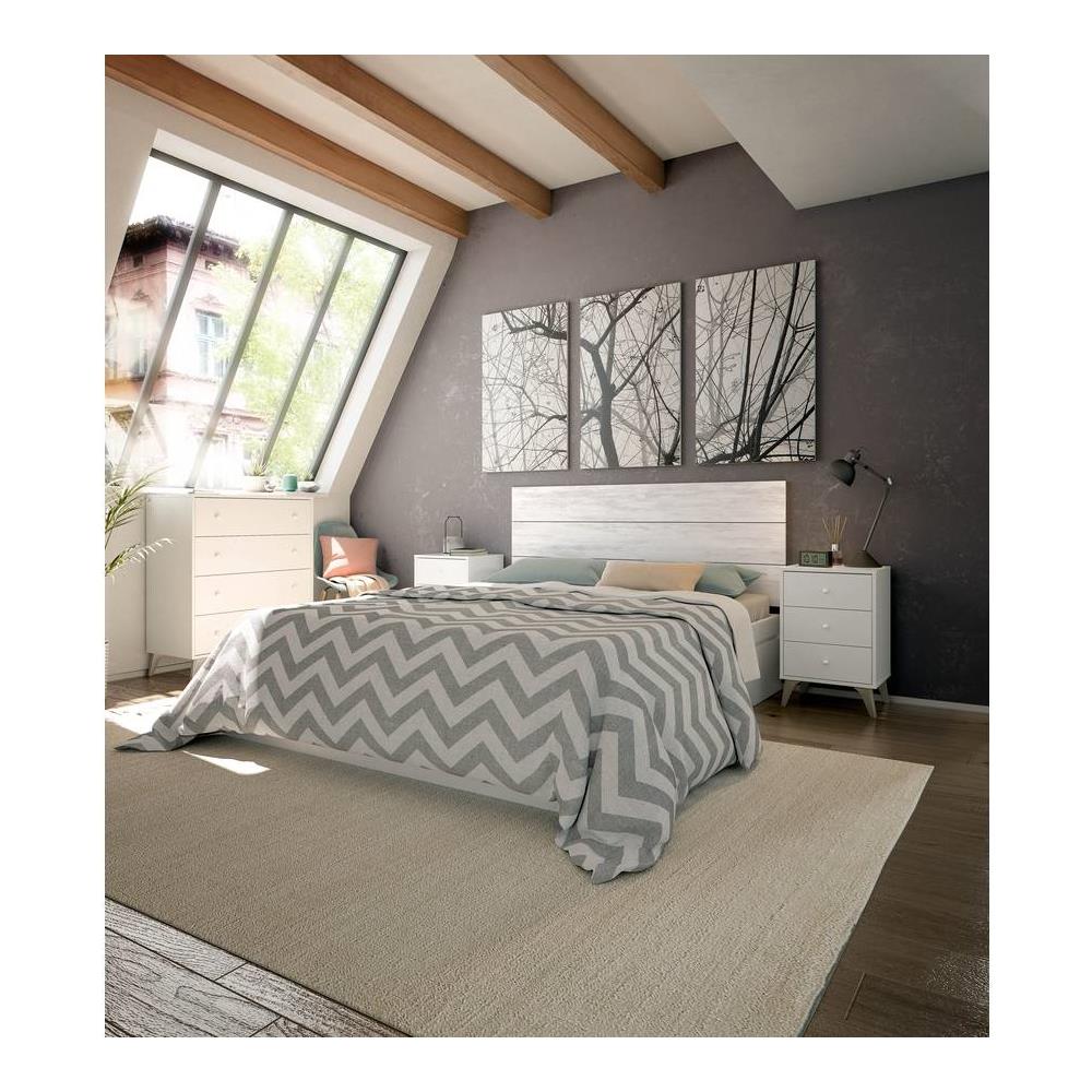 Comodo ""dolce"" - 4 Cassetti - 95 X 77,5 X 40 Cm - Bianco - Foto 2