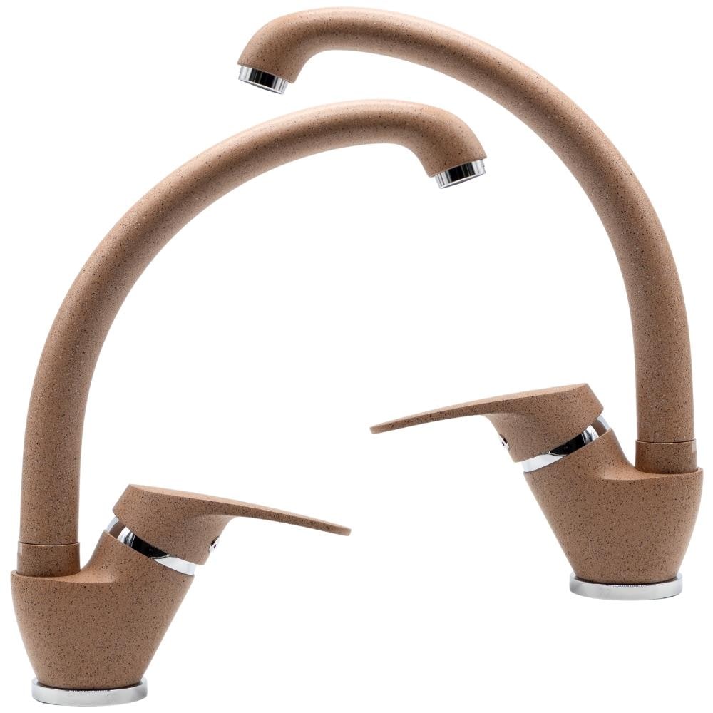 Ogomondo Miscelatore Oslo Orientabile Ottone Colorato Per Lavello Cucina - Foto 2