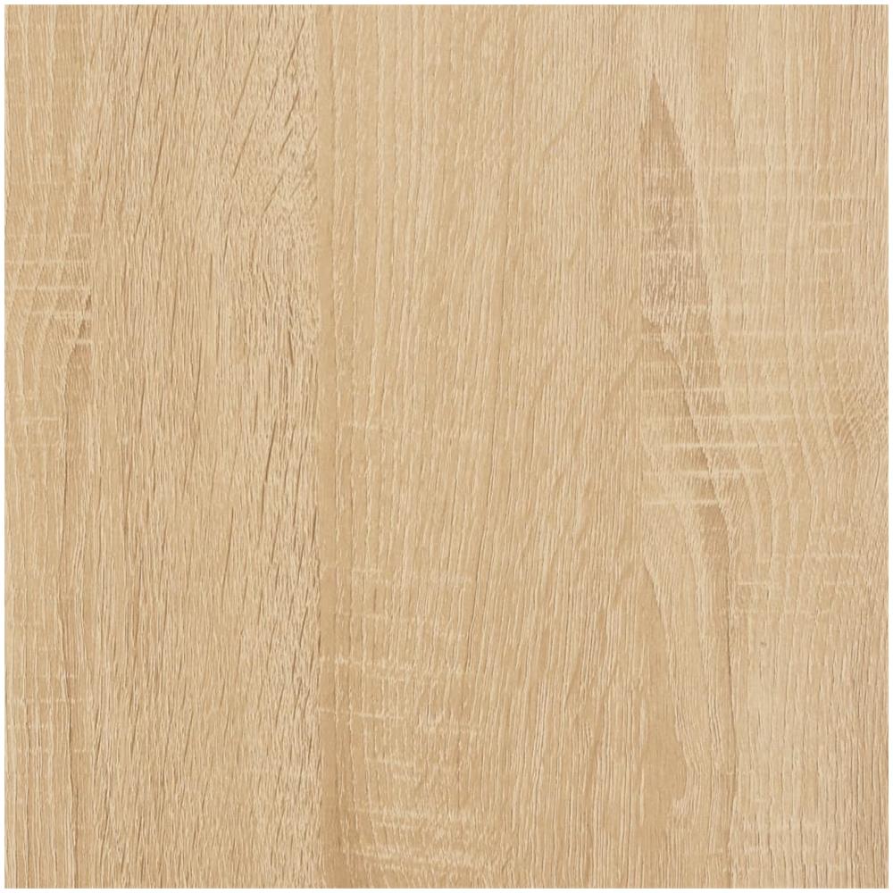 Comodino con Gambe in Metallo Rovere Sonoma 40x35x69 cm - Foto 8