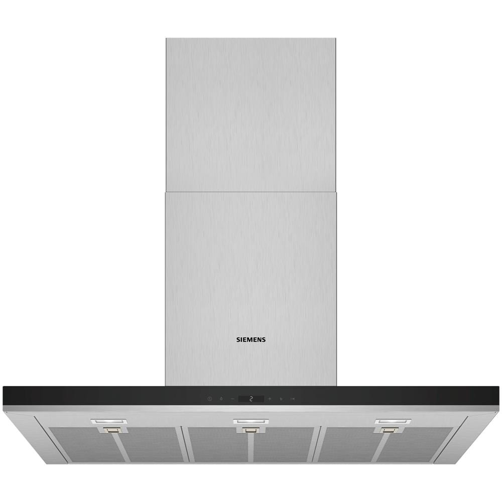 Cappa A Parete Decorativa 90cm 55db 843m3 / H Acciaio Inox - Lc98bip50 - Foto 1