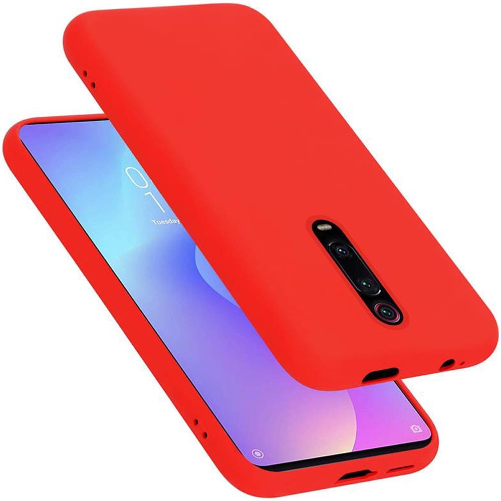 Custodia Compatibile Con Xiaomi 9t /k20/k20 Pro In Liquid Rosso - Coperchio Protettivo In Silicone Tpu Flessibile - Foto 1