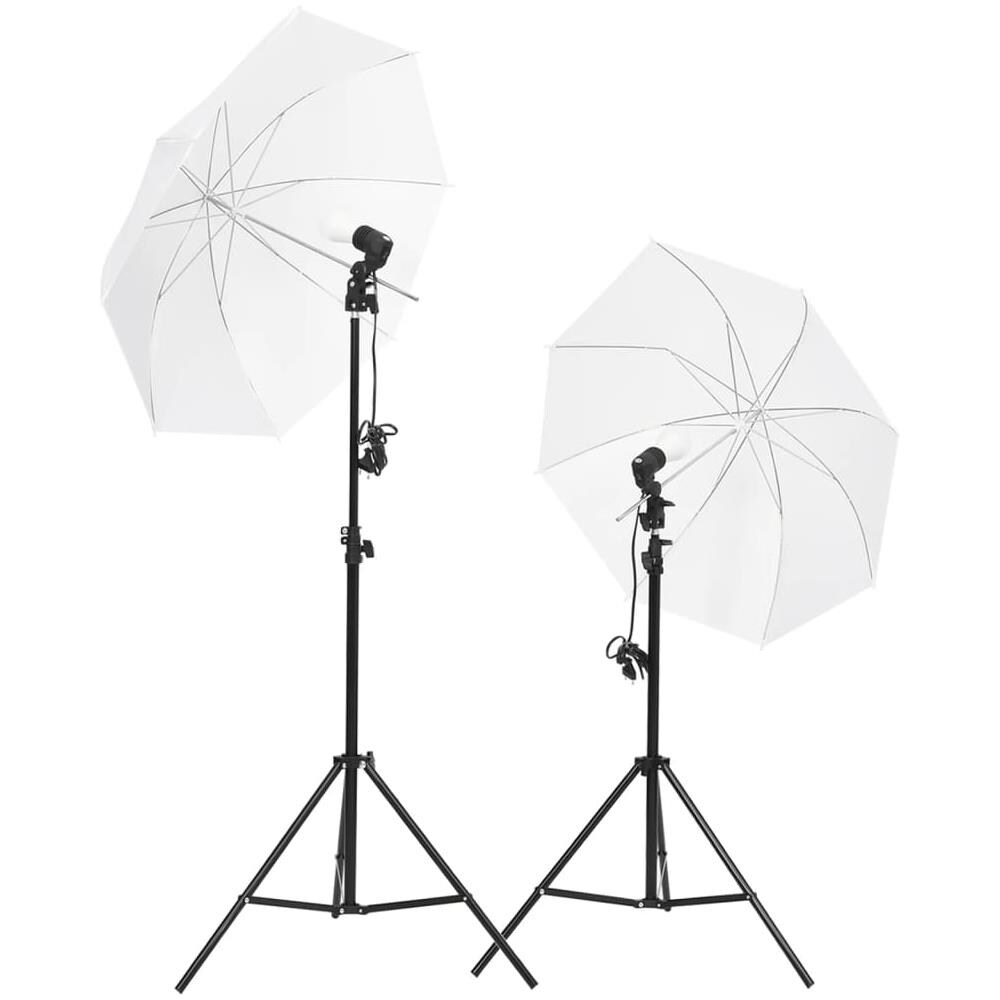 Kit Per Studio Fotografico Con Set Di Luci E Fondale - Foto 2