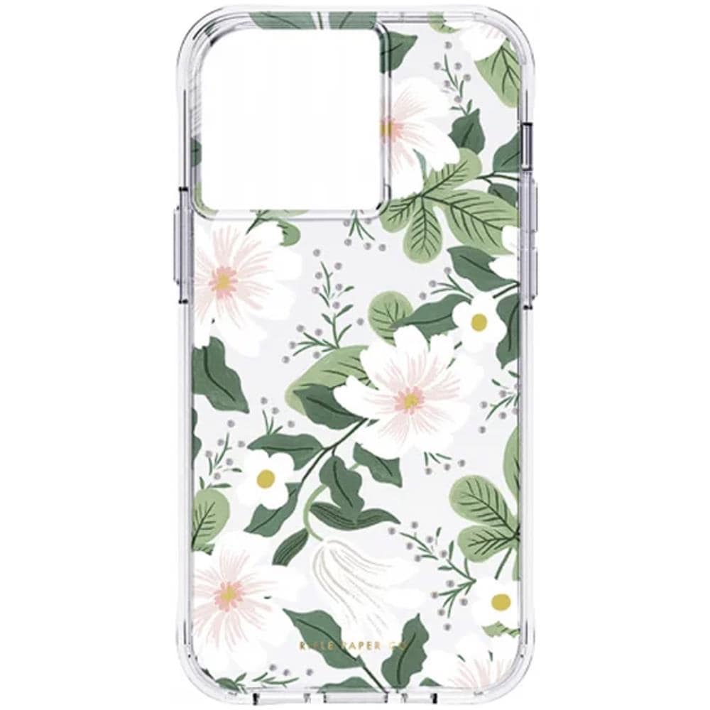 Cover Iphone 13 Pro Anti-cadute 3m Stampa Willow Fiori Bianchi - Foto 2