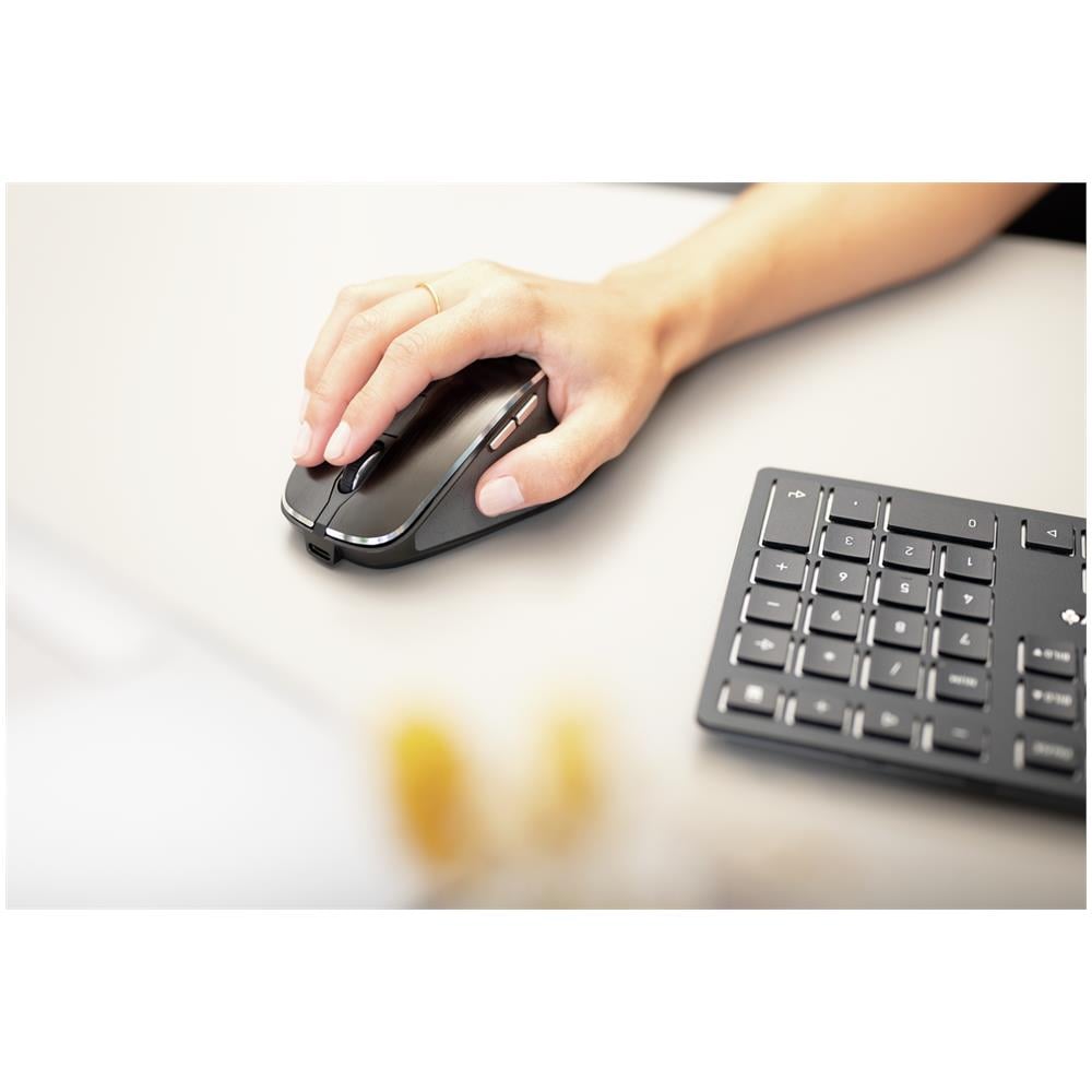 Tastiera e Mouse Bluetooth JD-9500GB-2  (Layout Inglese) Colore Nero - Foto 5