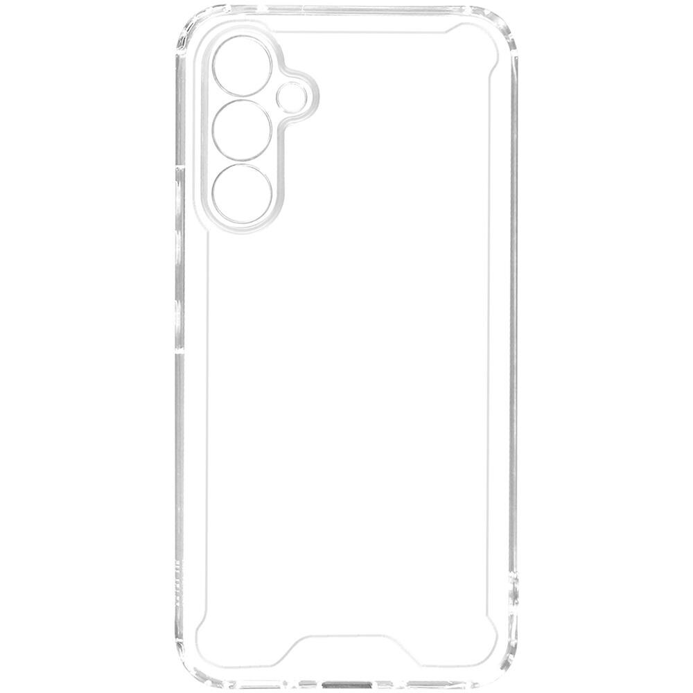 Cover Per Samsung Galaxy A34 5g Retro Rigido Angoli Antiurti Trasparente - Foto 1