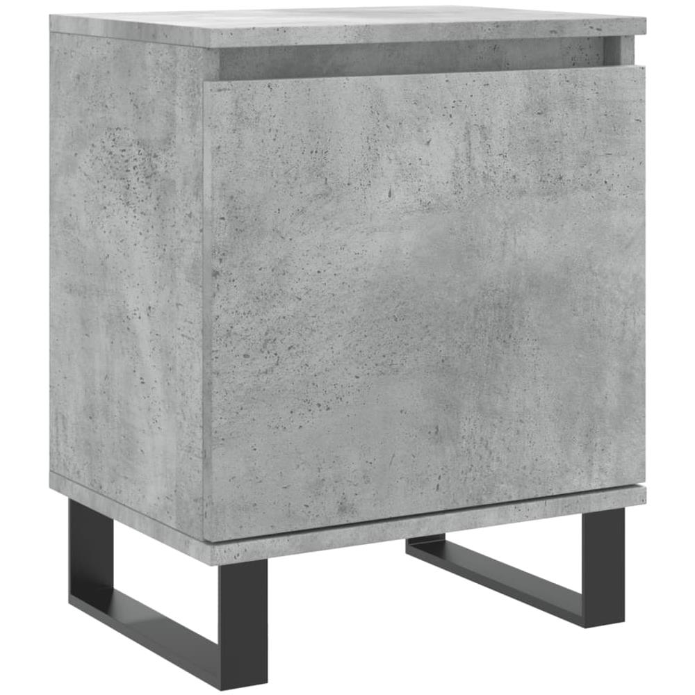 VIDAXL - Comodino Grigio Sonoma 40x30x50 Cm In Legno Multistrato