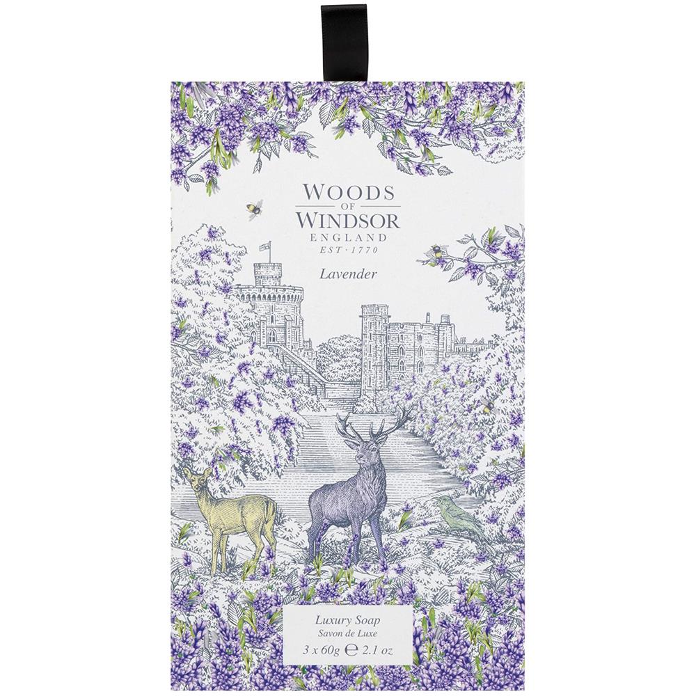 Sapone Di Lusso Alla Lavanda Da 21 Once 60 G Confezione Da 3, 21 Once Fluide, Viola (w160034-6) - Foto 6