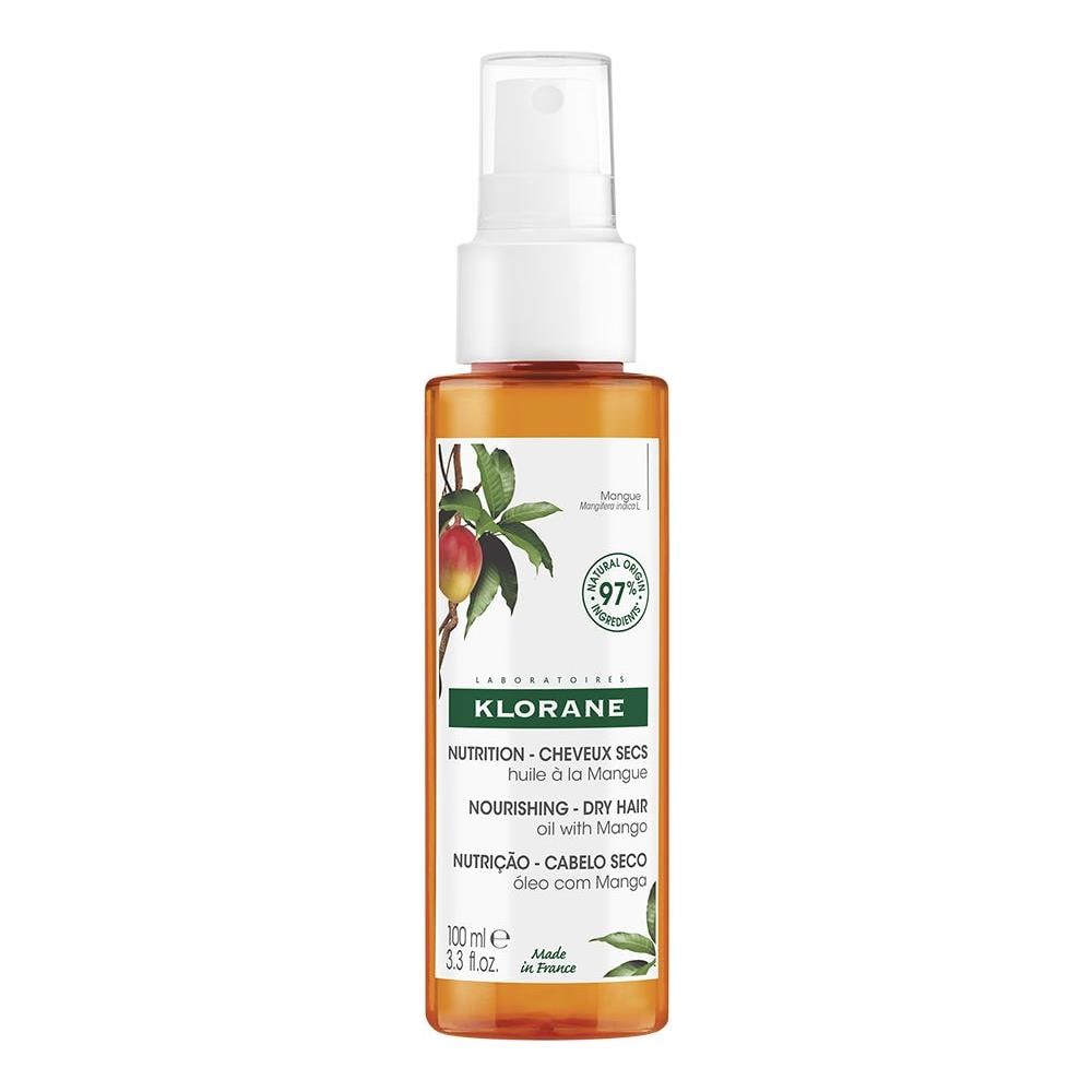 Olio Nutrizione Capelli Secchi 100ml Mango Klorane - Foto 1