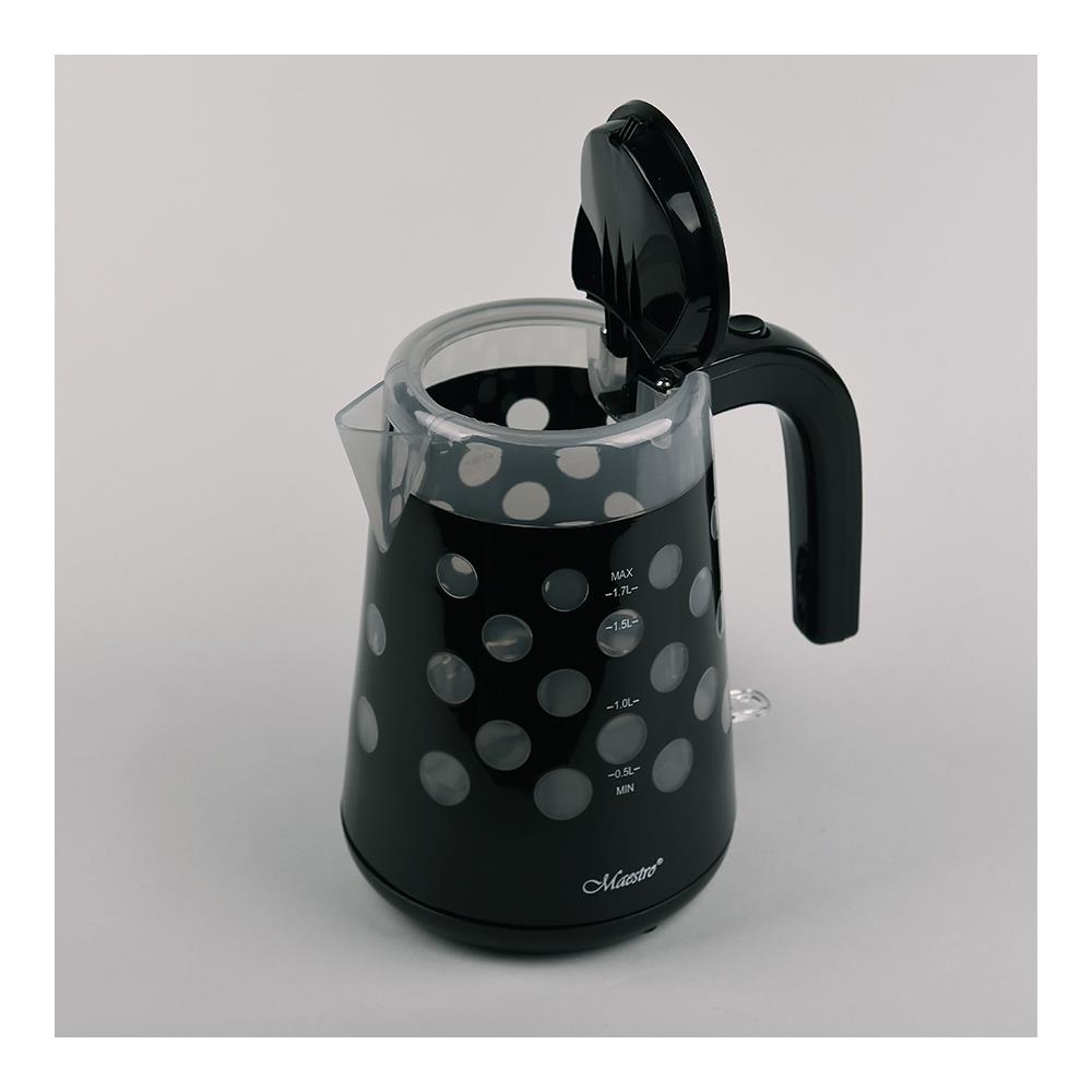 MR045 black bollitore elettrico 1,7 L 2200 W Nero - Foto 2