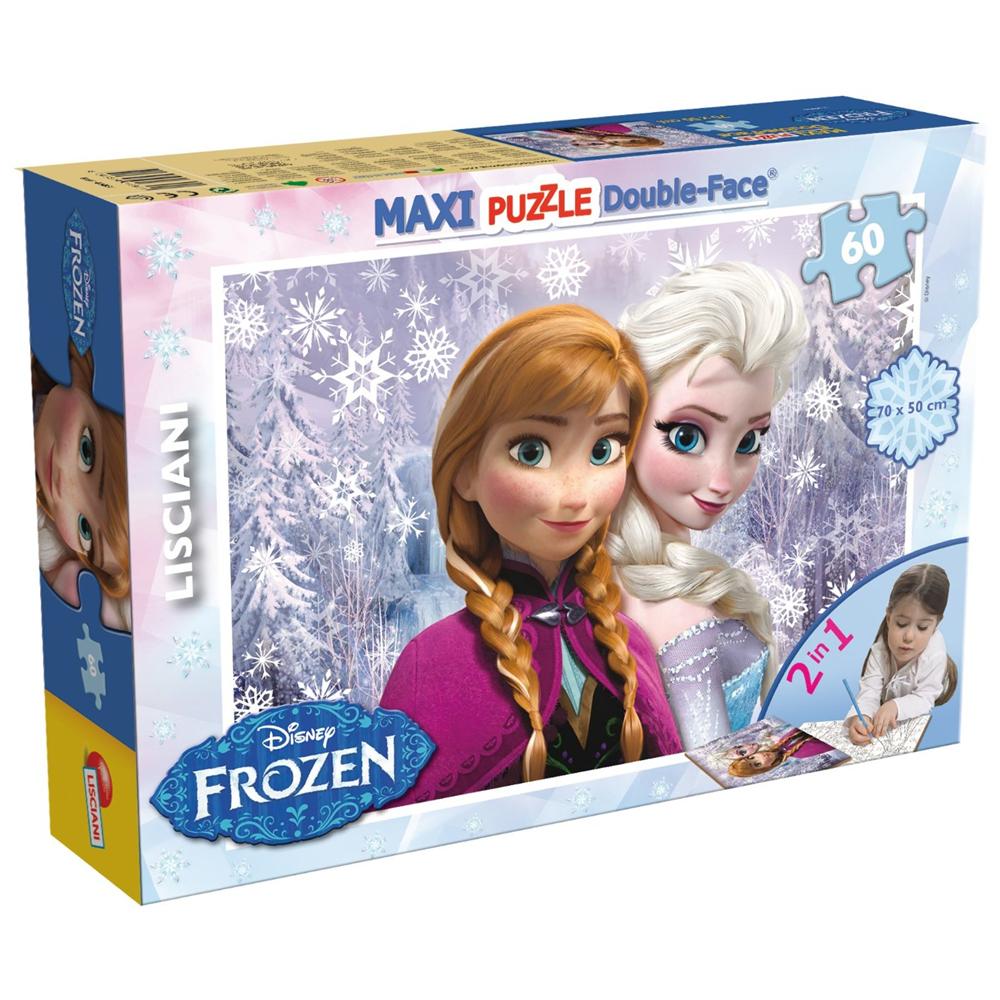 Puzzle Kit Double-Face Supermaxi Frozen 60 pz 50 x 70 cm 46881 - Foto 1