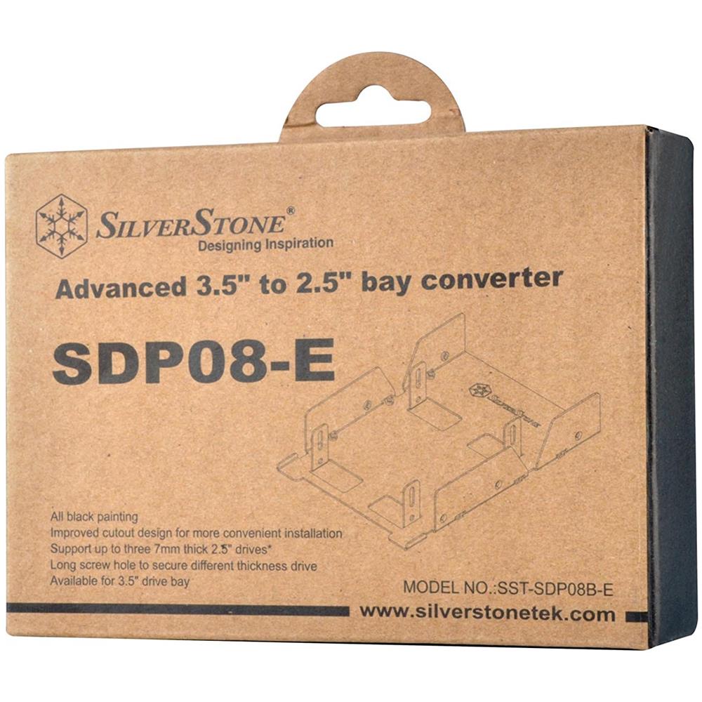 Cornice SST-SDP08B da 3.5" per Hard Disk Drive - Foto 2
