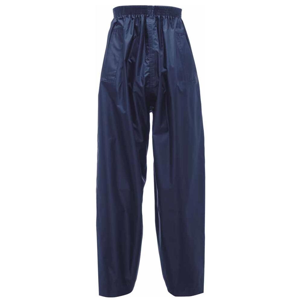 Kids Stormbreak Overtrousers Blu Scuro Pantalone Impermeabile Bambini Taglia 9/10a - Foto 2