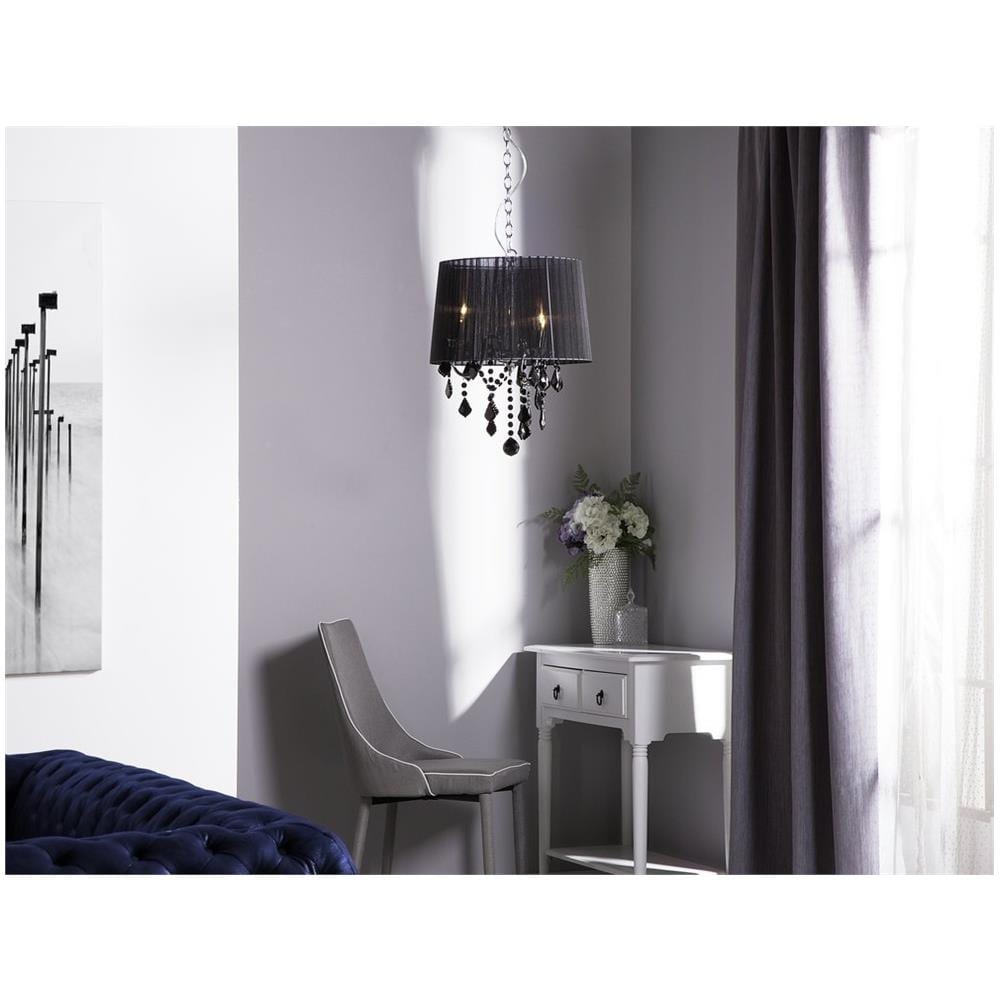 Lampadario In Cristallo Nero Evans - Foto 2
