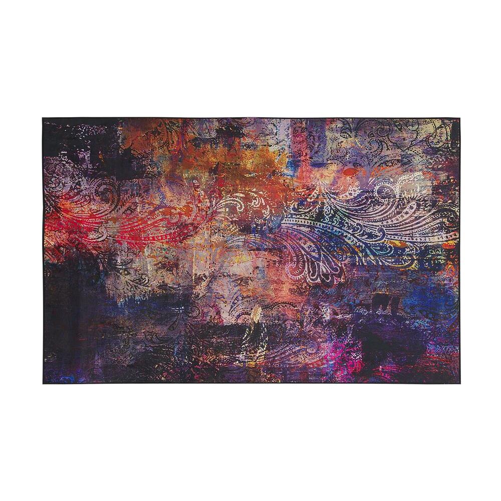 Tappeto A Pelo Corto Multicolore 140 X 200 Cm Mardin - Foto 13