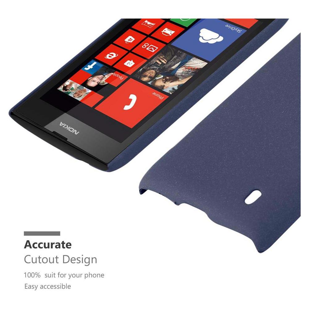 Custodia Compatibile Con Nokia Lumia 520 In Frosty Azzurro - Hard Case Coperchio Protettivo In Frosted Look Contro I Graffi E Gli Urti - Foto 5