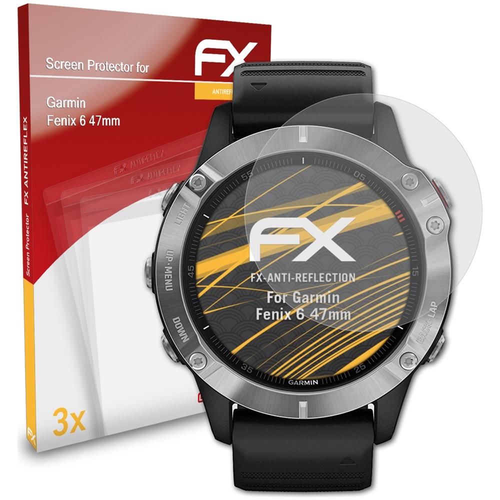 ATFOLIX - Pellicola Protettiva Compatibile Con Garmin Fenix 6 47mm  Protezione Pellicola Dello Schermo, Antiriflesso E Ammortizzante Fx  Pellicola Proteggi (3x) - ePRICE