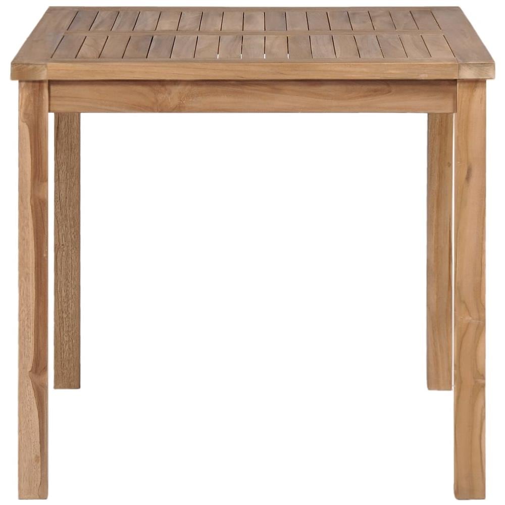 Set da Pranzo per Esterni 3 pz in Legno Massello di Teak - Foto 2