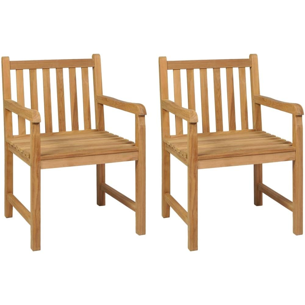 Set da Pranzo per Esterni 3 pz in Legno Massello di Teak - Foto 3