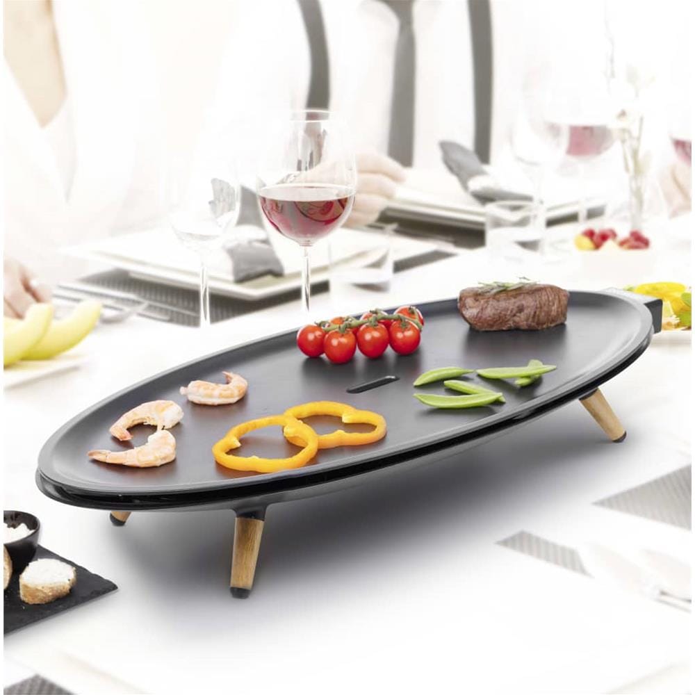 Piastra Elettrica Table Chef Elypse Pure con Potenza 2000 W Colore Nero - Foto 7