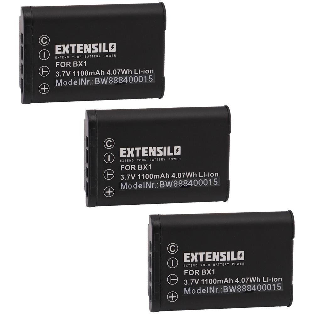 Extensilo Ersatz für Sigma BP-41 für action cam / Kamera / Foto