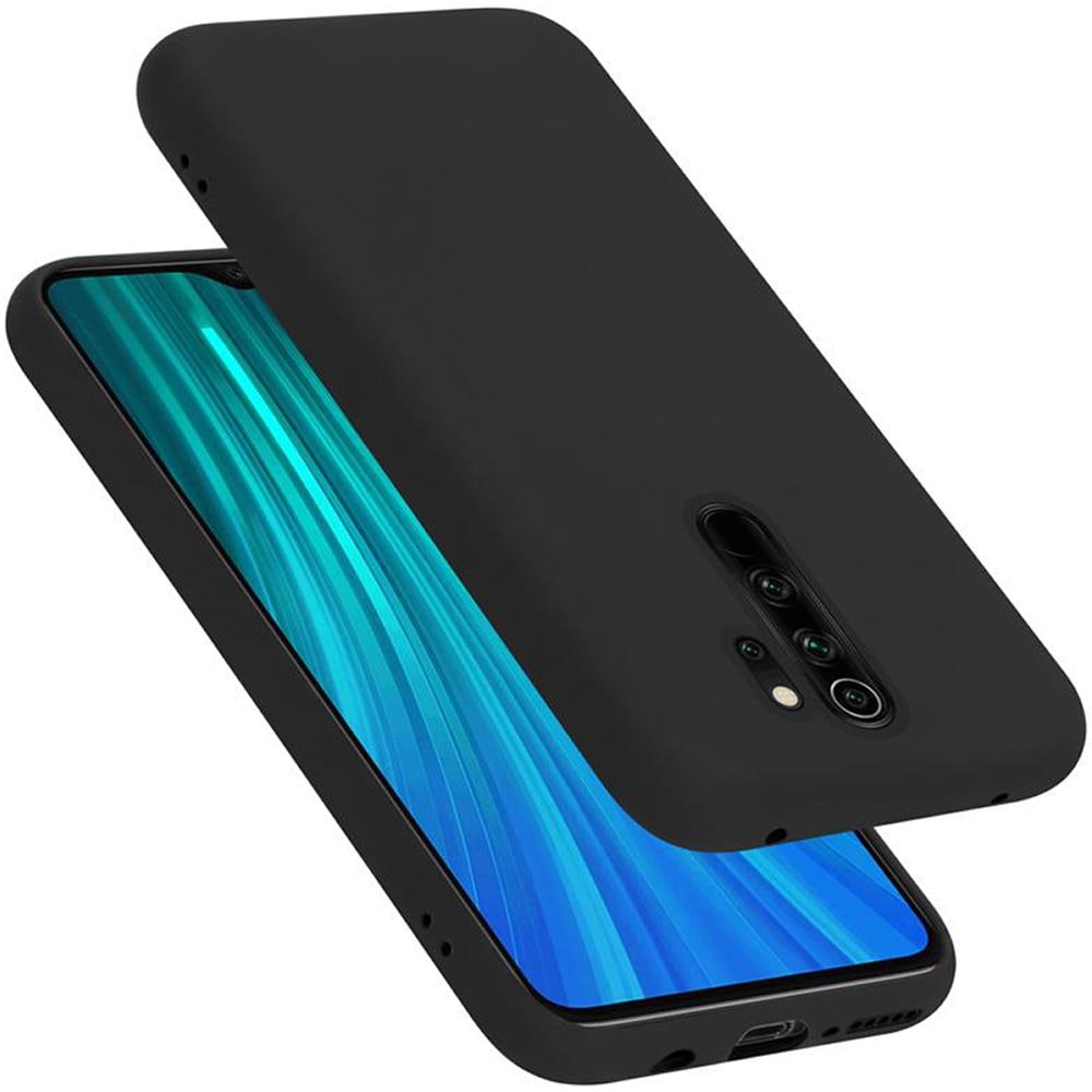 Custodia Compatibile Con Xiaomi Redmi Note 8 Pro In Liquid Nero - Coperchio Protettivo In Silicone Tpu Flessibile - Foto 1