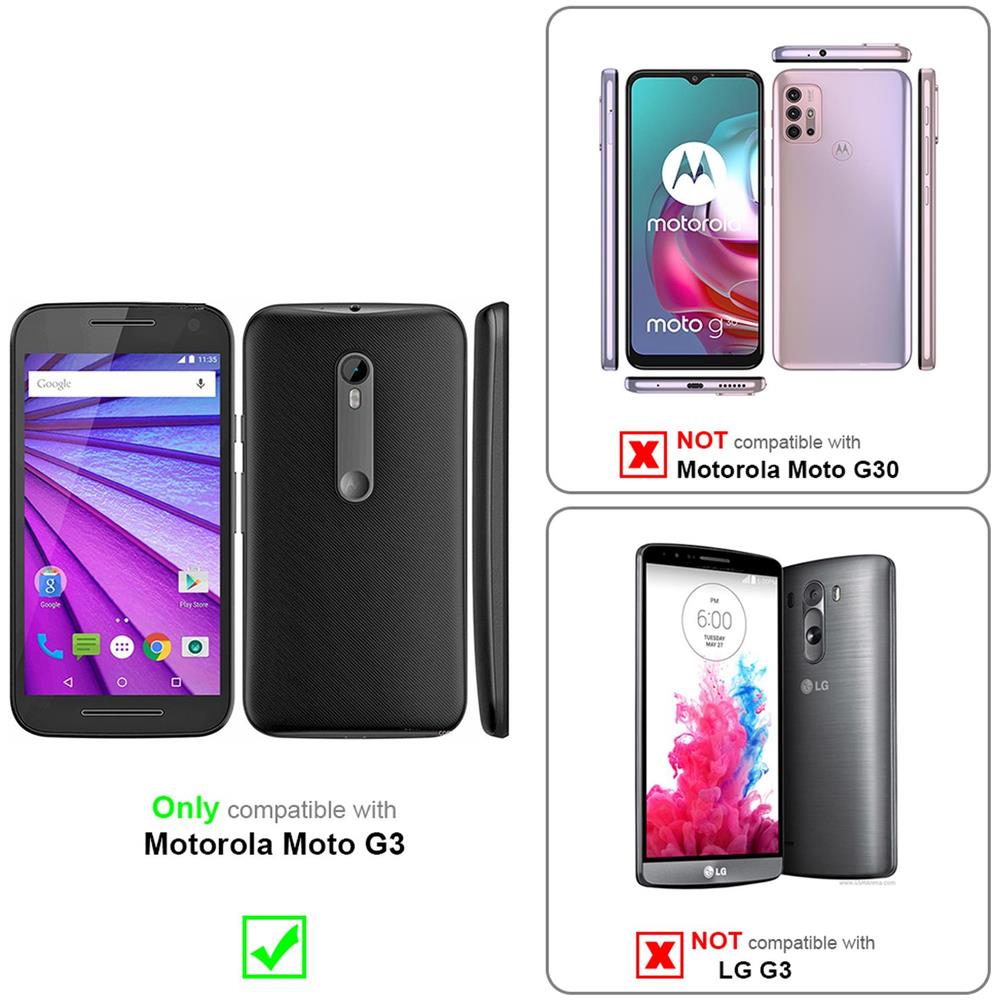 Custodia Compatibile Con Motorola Moto G3 In Frosty Verde - Hard Case Coperchio Protettivo In Frosted Look Contro I Graffi E Gli Urti - Foto 2