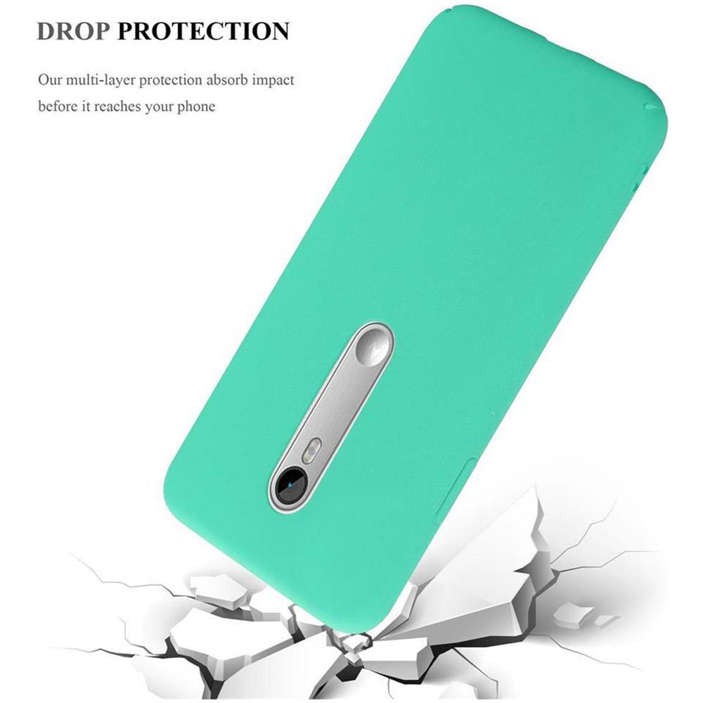 Custodia Compatibile Con Motorola Moto G3 In Frosty Verde - Hard Case Coperchio Protettivo In Frosted Look Contro I Graffi E Gli Urti - Foto 7