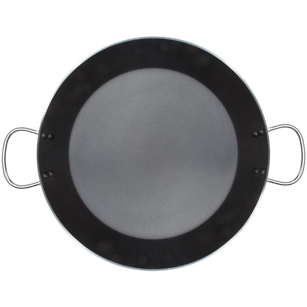 Kratha Padella Per Paella, Induzione, 46cm, 12 Porzioni, Antiaderente Senza Pfoa Nero - Foto 1