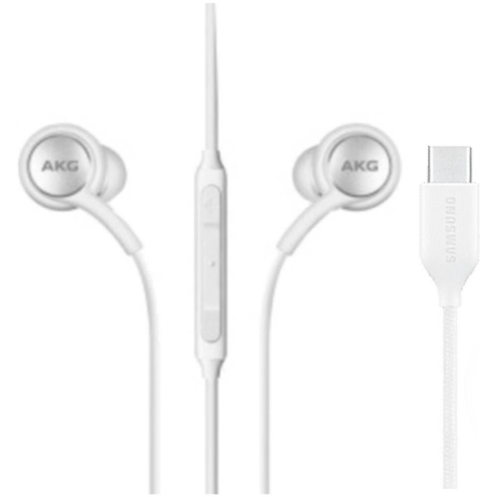 Akg Auricolare Originale Stereo Type C White Bulk Per Galaxy Note 10 - Note 10+ Plus - A80 - M40 - - Foto 2