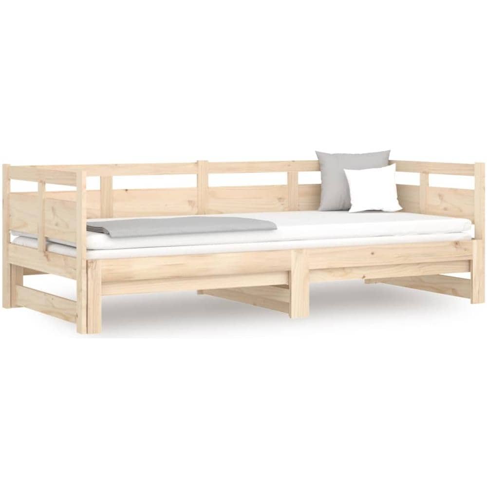 Tavolino da Salotto in Legno Massello 110x60x45 cm - Foto 1