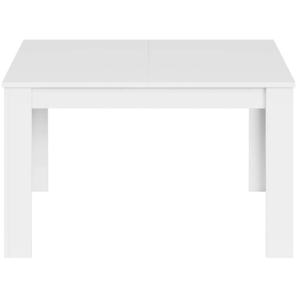 Tavolo Allungabile Midland, Consolle Estensibile Per Sala Da Pranzo, Tavolo Apribile Da Cucina Con Prolunga, 140/190x90h78 Cm, Bianco - Foto 4