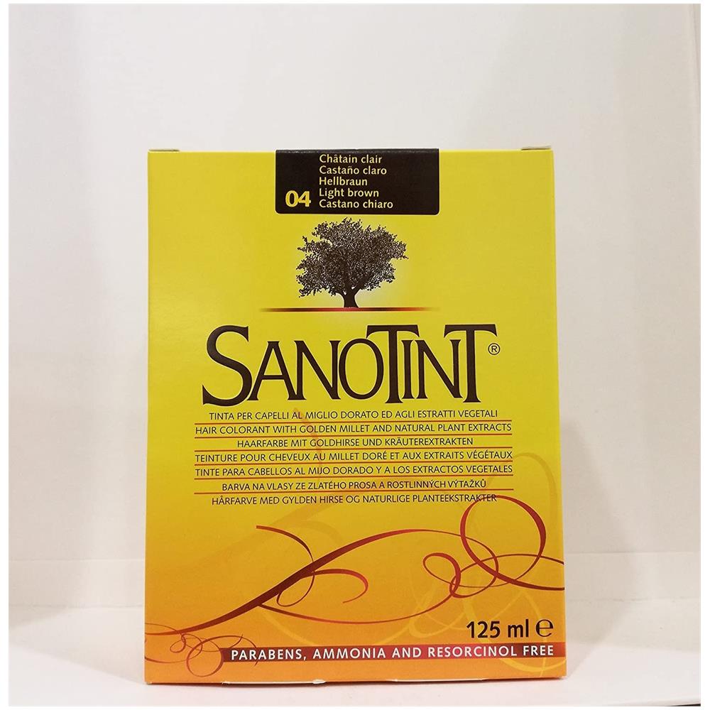 Sanotint Tintura Capelli 04 Castano Chiaro 125 ml - Foto 1