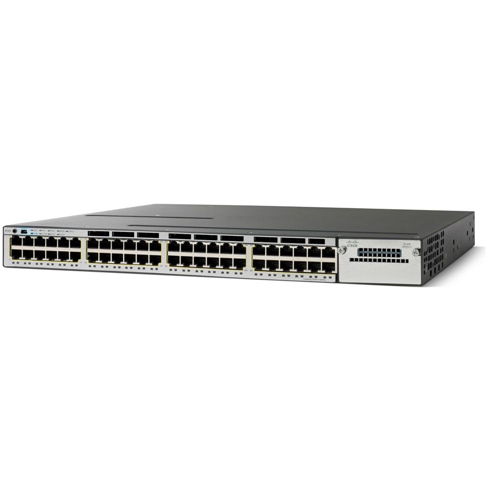 Catalyst 3750X Switch 48 Porte PoE Gigabit Ethernet 10/100/1000 LAN Base Gestito - Foto 2