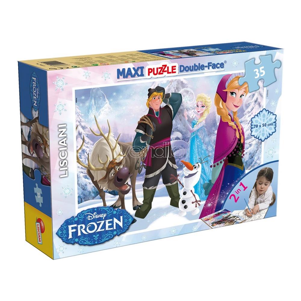 Puzzle Kit Double-Face Supermaxi Frozen 35 pz 70 x 50 cm 46867 - Foto 2