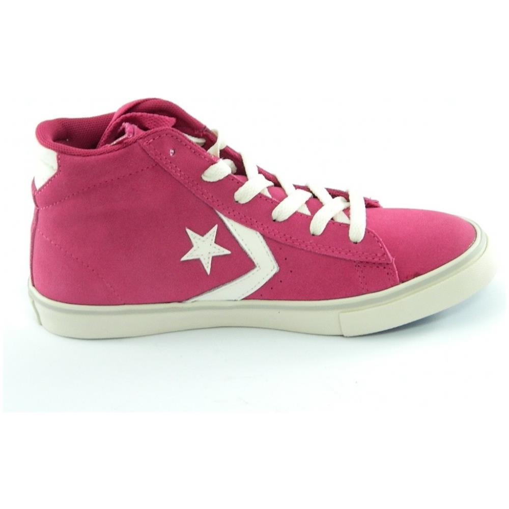 Pro leather scarpe sneakers donna bambina alte hi Fuxia - Fuxia, 27 - Foto 1