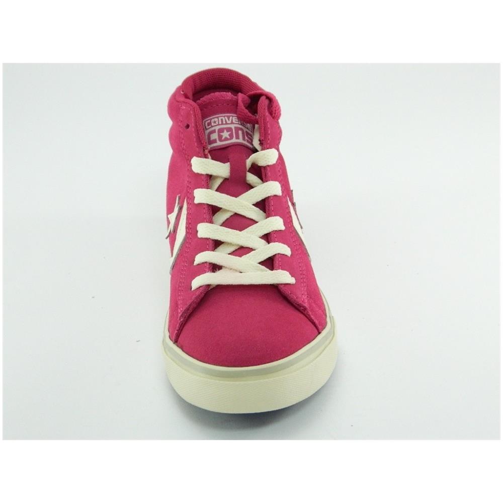 Pro leather scarpe sneakers donna bambina alte hi Fuxia - Fuxia, 27 - Foto 2