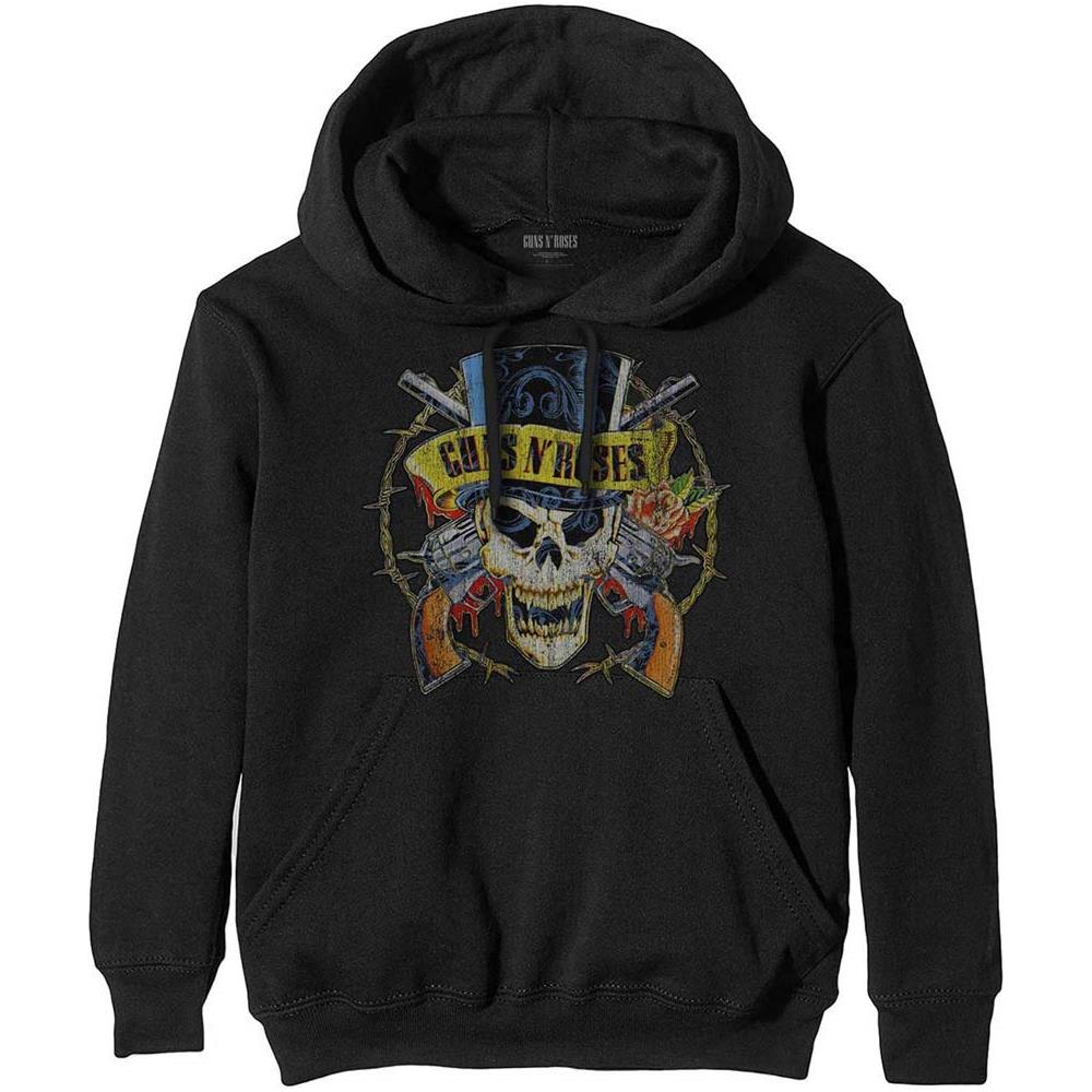 Guns N' Roses - Top Hat (Felpa Con Cappuccio Unisex Tg. XL) - Foto 1