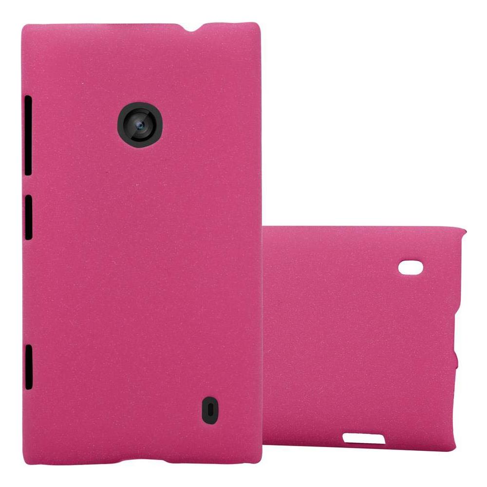 Custodia Compatibile Con Nokia Lumia 520 In Frosty Rosa - Hard Case Coperchio Protettivo In Frosted Look Contro I Graffi E Gli Urti - Foto 1