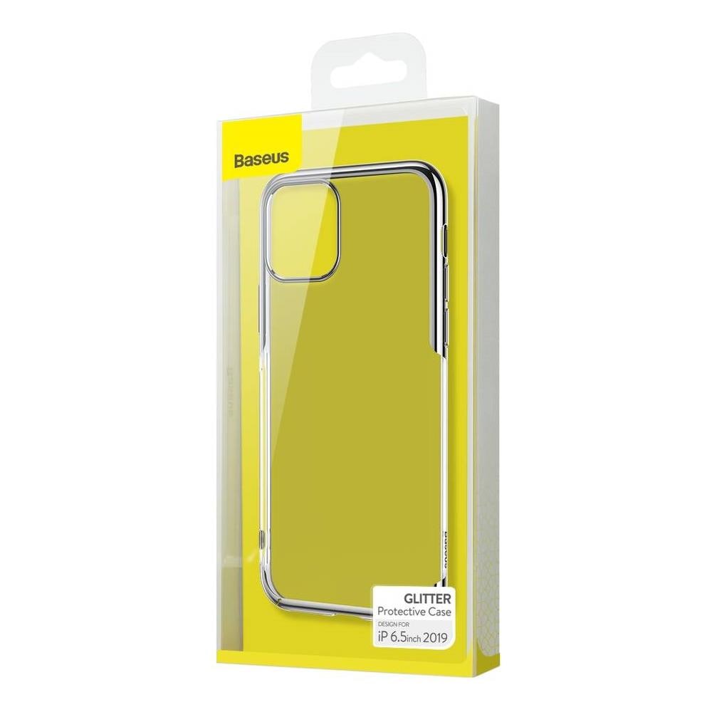Iphone 11 Pro Custodia Max Glitter Argento (wiapiph65s-dw0s) - Foto 1