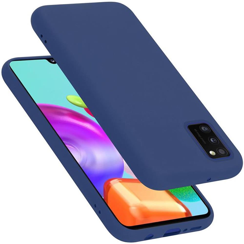 Custodia Compatibile Con Samsung Galaxy A41 In Liquid Blu - Coperchio Protettivo In Silicone Tpu Flessibile - Foto 1